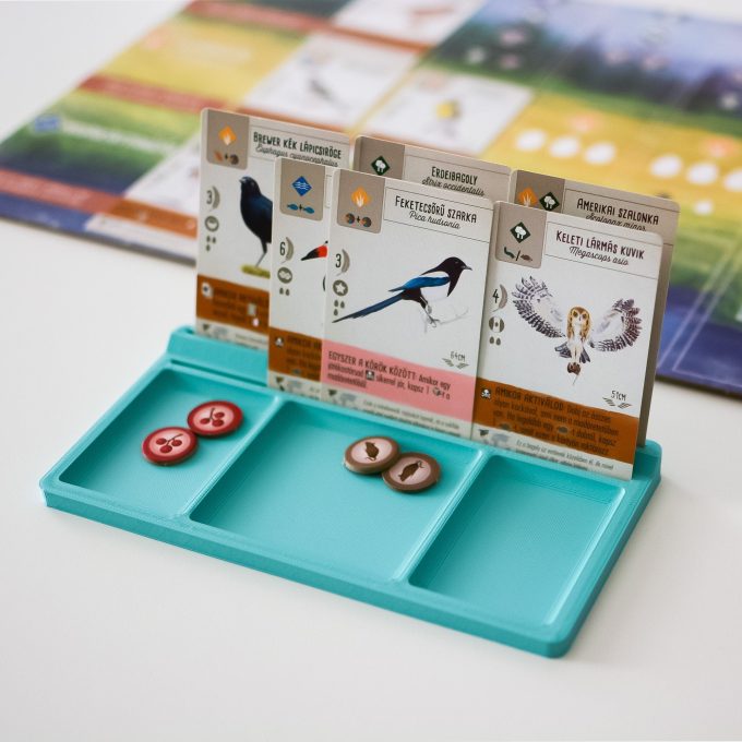 Wingspan Holder | Card Holder | Wingspan Tokens | Wingspan Pieces | Board Game Upgrades | Board Game Accessories | Boardgame Trays